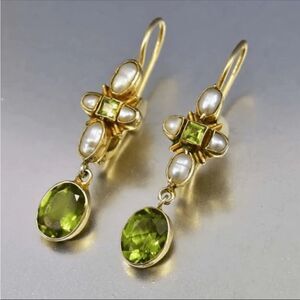 Vintage style drop earrings N318